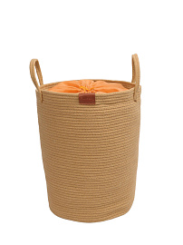 Тканевая корзина Ridberg с завязками (Beige) купить в интернет-магазине icover
