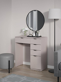 Стол туалетный RIDBERG LUGANO 5Я (Cashmere/Black) купить в интернет-магазине icover