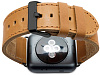 Ремешок Dbramante1928 Copenhagen Watch Strap (AW42LSSG0882) для Apple Watch 42mm (Light Saddle Brown/Space Grey) купить в интернет-магазине icover