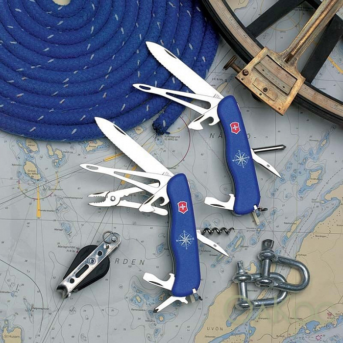 Victorinox Skipper (0.9093.2WS) - швейцарский нож (Blue) купить в интернет-магазине icover