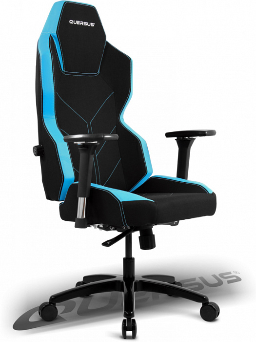 Игровое кресло Quersus Geos G701/XB (Black/Blue) купить в интернет-магазине icover