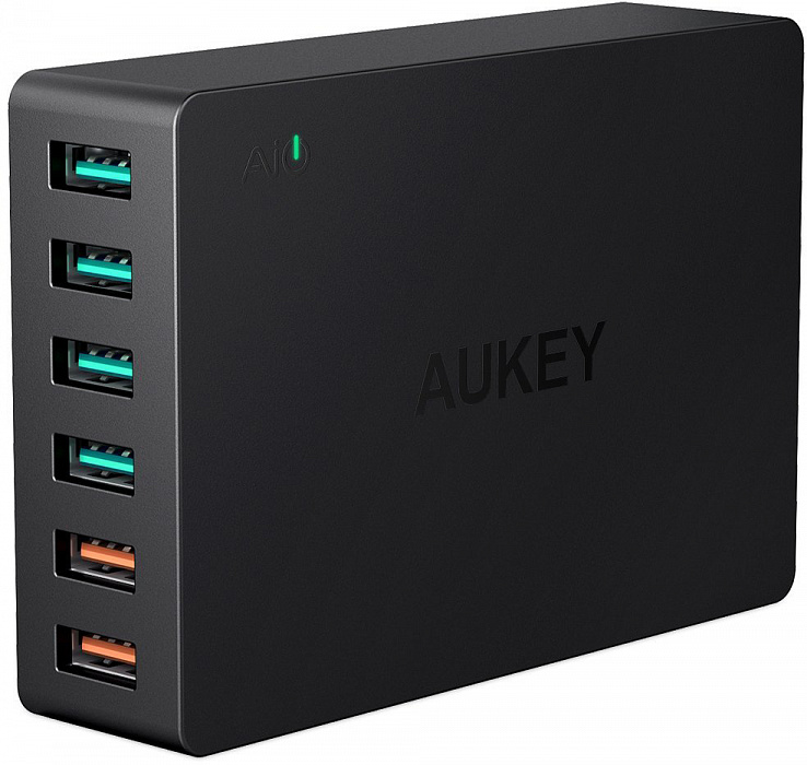 Сетевое зарядное устройство Aukey PA-T11 (Black) купить в интернет-магазине icover