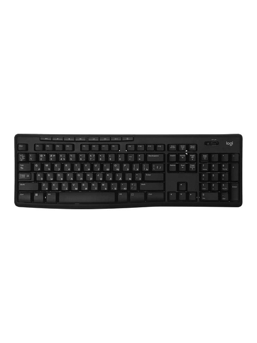 Беспроводной комплект клавиатура + мышь Logitech MK270 920-003381 (Black) купить в интернет-магазине icover