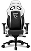 Игровое кресло Sharkoon Skiller SGS3 (Black/White) купить в интернет-магазине icover
