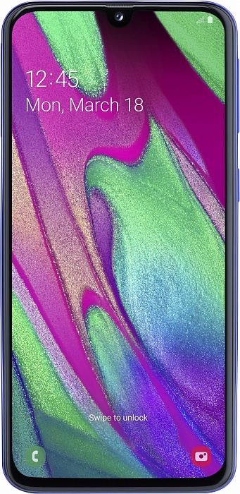 Смартфон Samsung Galaxy A40 64Gb SM-A405FZBGSER (Blue) купить в интернет-магазине icover