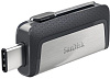 Флеш-накопитель SanDisk Ultra Dual 64Gb USB-C/USB 3.0 SDDDC2-064G-G46 (Silver) купить в интернет-магазине icover