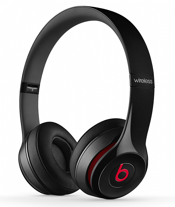 Беспроводные наушники Beats Solo2 Wireless (Black) купить в интернет-магазине icover