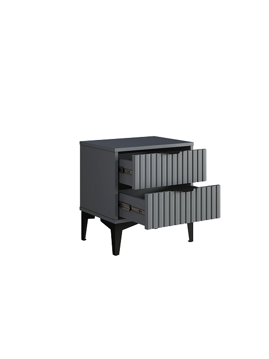 Тумба RIDBERG ANDRE (Graphite/Black) купить в интернет-магазине icover