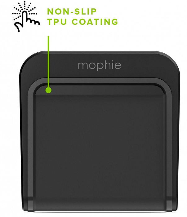 Беспроводное зарядное устройство Mophie Charge Stream Pad Mini (Black) купить в интернет-магазине icover