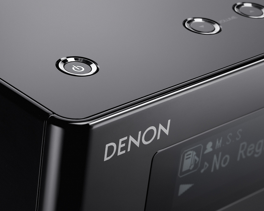 Denon CEOL Piccolo DRA-N4 - сетевой ресивер (High Gloss Black) купить в интернет-магазине icover