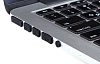 i-Blason Anti Dust Cup 12psc - заглушки портов для MacBook Pro Retina/Macbook Air (Black) купить в интернет-магазине icover