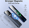 Внешний аккумулятор Baseus Magnetic Wireless Charging 10000mAh PPMT-03 (Blue) купить в интернет-магазине icover
