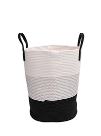 Тканевая корзина Ridberg 35*45 (White/Grey/Black) купить в интернет-магазине icover