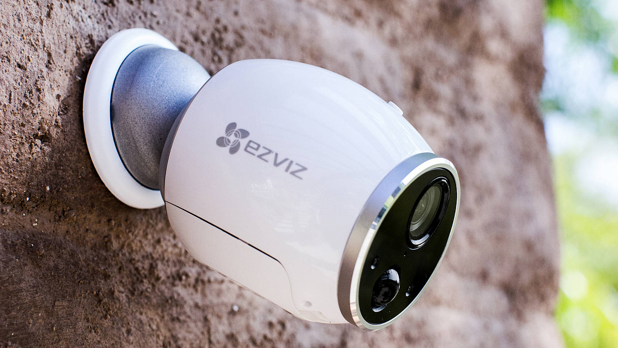 IP-камера Ezviz Mini Trooper Wi-Fi с базовой станцией и доп. камерой (White) купить в интернет-магазине icover