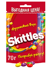 Конфеты Skittles Фруктовый микс (3 x 70 г.) купить в интернет-магазине icover