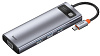Хаб Baseus Metal Gleam Series 9-in-1 CAHUB-CU0G (Space Grey) купить в интернет-магазине icover