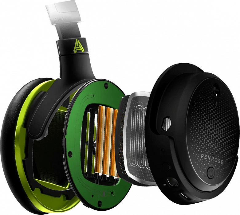Беспроводные игровые наушники Audeze Penrose (Black/Blue) купить в интернет-магазине icover