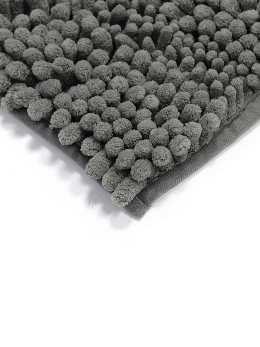 Коврик для ванной Ridberg 90*60 шенилл (Grey) купить в интернет-магазине icover