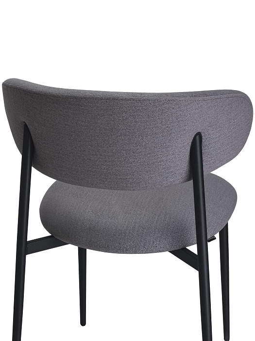 Комплект стульев Ridberg КИЛЛИН велюр 2 шт (Dark Grey) купить в интернет-магазине icover