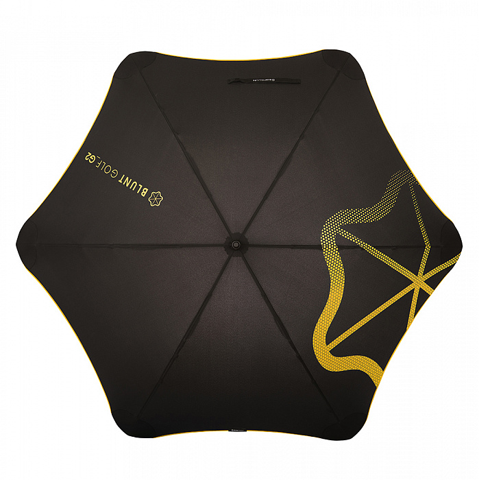 Зонт BLUNT Golf G2 (Black/Yellow) купить в интернет-магазине icover