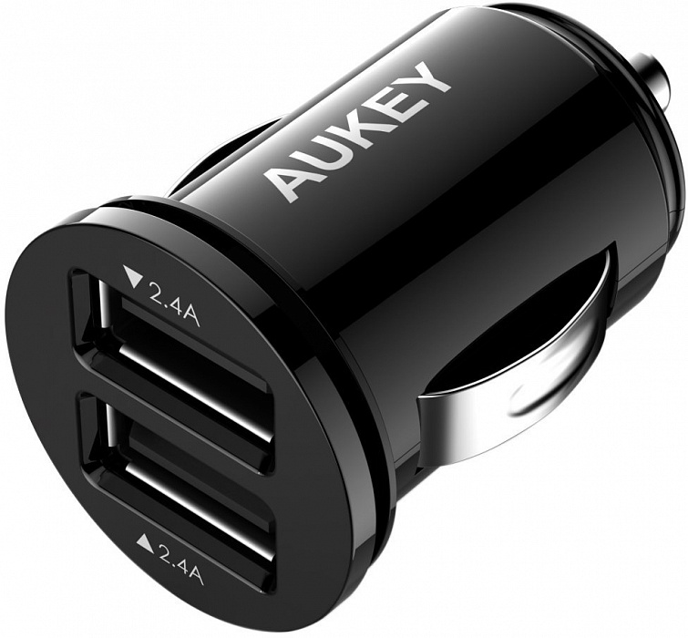 Автомобильное зарядное устройство Aukey CC-S1 (Black) купить в интернет-магазине icover