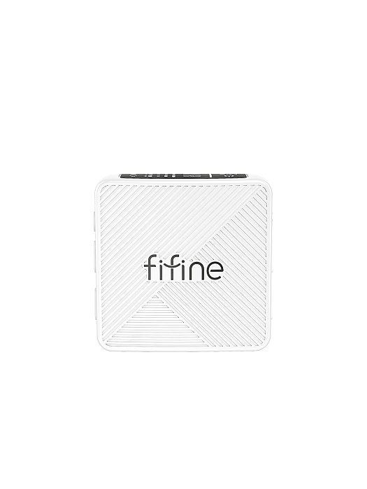 Беспроводной микрофон Fifine M9 Dual (White) купить в интернет-магазине icover