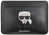 Чехол Karl Lagerfeld Ikonik Karl Sleeve (KLCS133KHBK) для MacBook Pro/Air 13'' (Black) купить в интернет-магазине icover