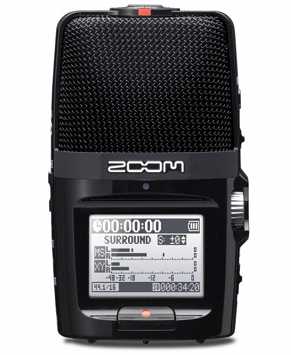 Цифровой диктофон-рекордер со стерео микрофоном Zoom H2N купить в интернет-магазине icover