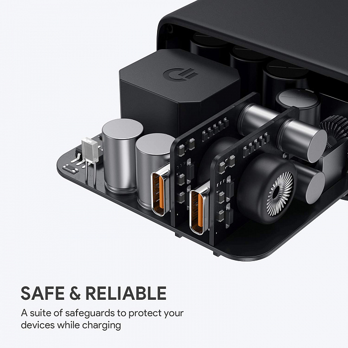 Сетевое зарядное устройство Aukey Dual-Port 36W PD Wall Charger with Dynamic Detect (Black) купить в интернет-магазине icover