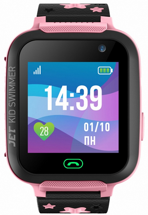 Детские умные часы Jet Kid Swimmer (Pink) купить в интернет-магазине icover
