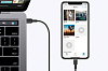 Кабель для iPod, iPhone, iPad Aukey Braided Nylon (CB-CL1) USB-C to Lightning 1.2m (Red) купить в интернет-магазине icover