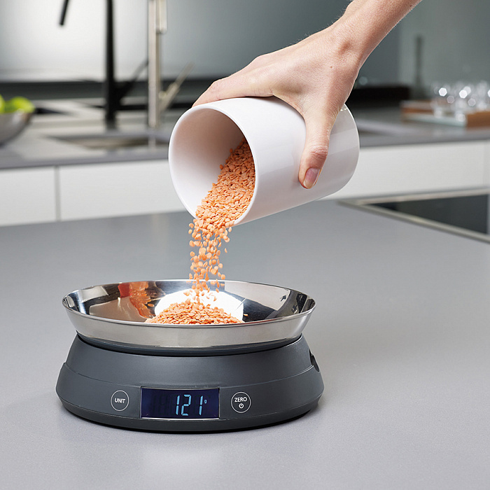 Весы кухонные Joseph Joseph SwitchScale (Gray) купить в интернет-магазине icover