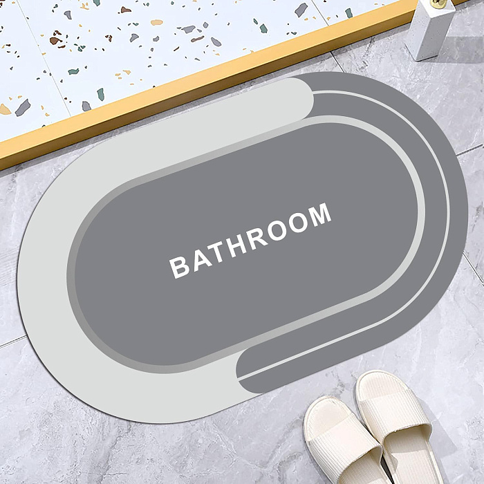 Коврик для ванной Ridberg PP 50*80 см (Grey) купить в интернет-магазине icover