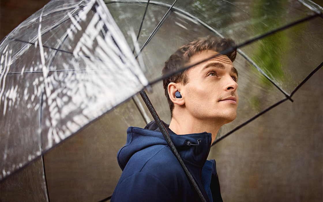 Беспроводные наушники Jabra Elite 2 100-91400003-60 (Navy) купить в интернет-магазине icover