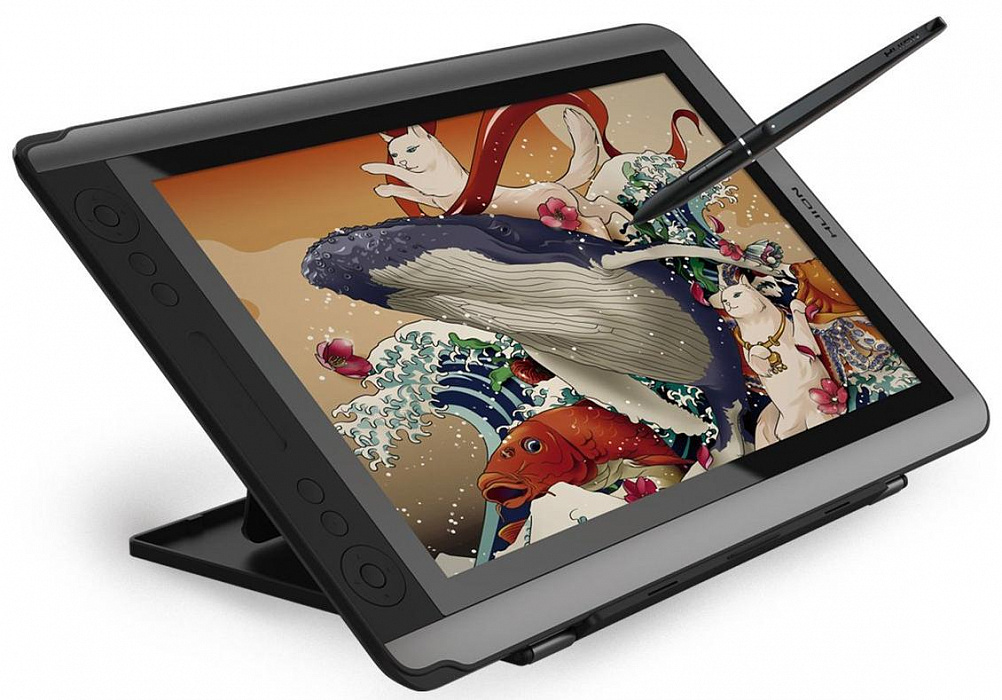 Графический планшет Huion Kamvas GT-156HD v2 15.6'' (Grey/Silver) купить в интернет-магазине icover