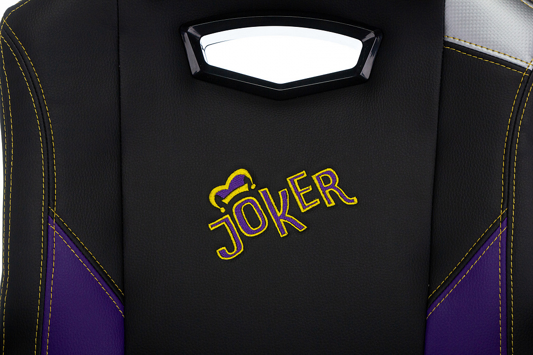 Игровое кресло Бюрократ Zombie HERO JOKER (Black/Violet) купить в интернет-магазине icover