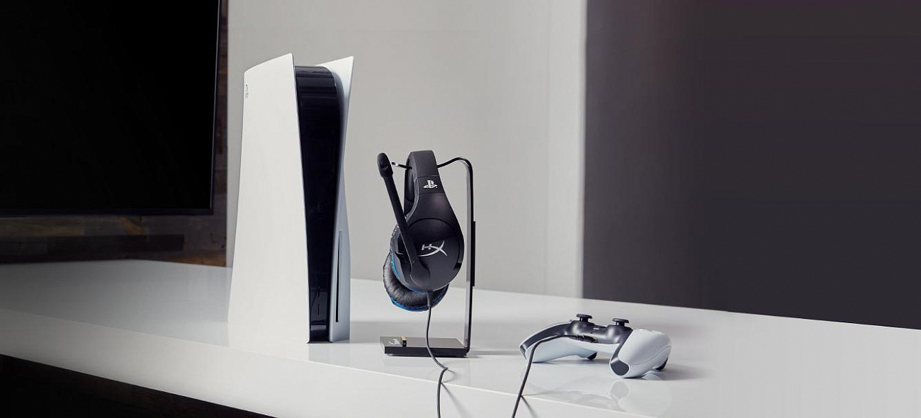 Игровая гарнитура HyperX Cloud Stinger (HX-HSCSS-BK/EM) для PS4/PS4 Pro/PS5 (Black) купить в интернет-магазине icover