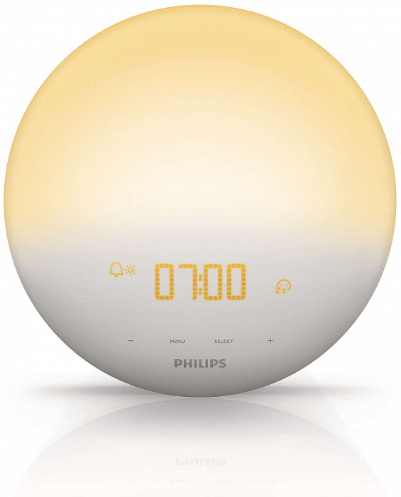 Световой будильник Philips Wake-up Light HF3510/01 (White) купить в интернет-магазине icover