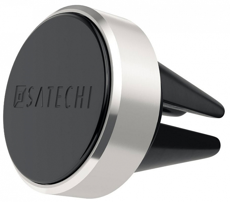 Satechi Aluminum Magnet Vent Mount (B019PJLU32) - держатель для смартфона в воздуховод (Silver) купить в интернет-магазине icover