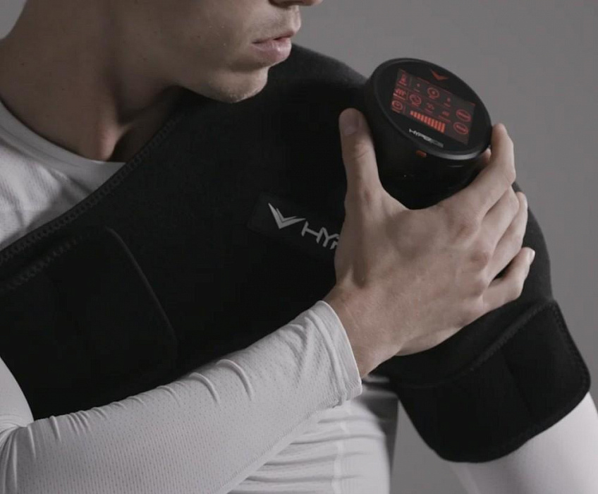 Согревающий ремень для рук Hyperice Venom Shoulder Left (Black) купить в интернет-магазине icover