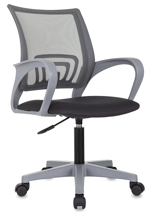 Кресло Domfy CH X-ROOM сетка/ткань/пластик (Dark Grey)  купить в интернет-магазине icover