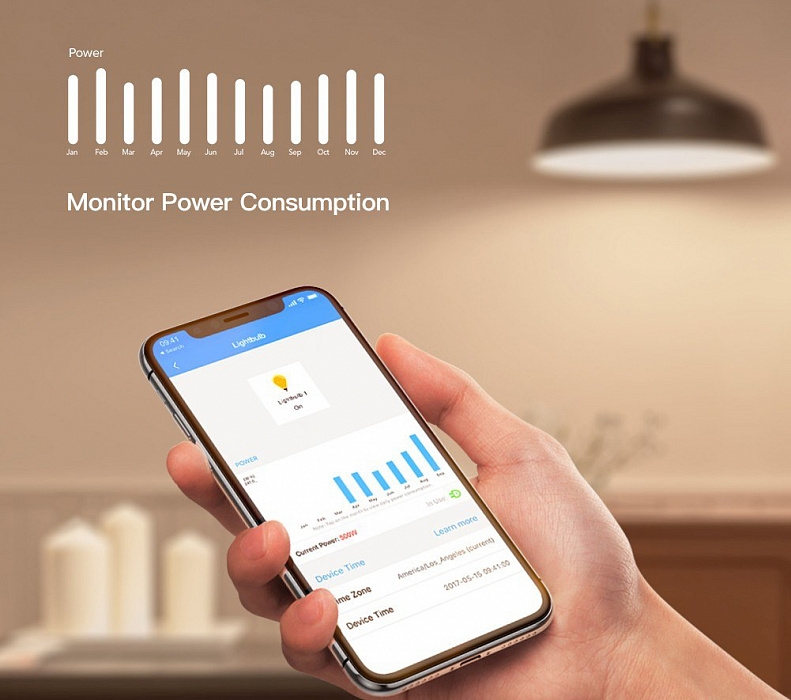 Умная лампа Koogeek Dimmable Wi-Fi Smart Light Bulb E27 (B07JM3MZLL) купить в интернет-магазине icover
