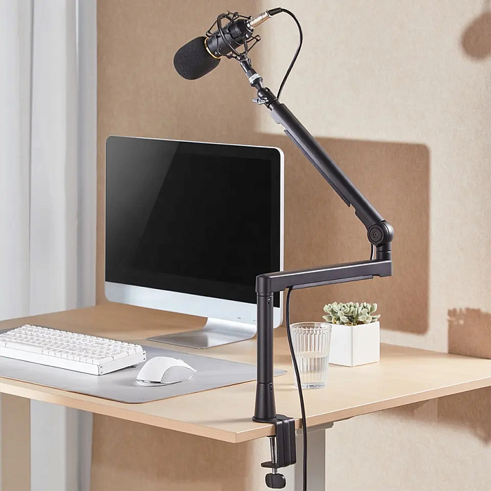 Микрофонная стойка Ridberg Twist boom arm MDS13-2 (Black) купить в интернет-магазине icover