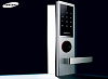 Электронный дверной замок с ручкой Samsung SHS-H635 FBS/EN 6020 (Silver) купить в интернет-магазине icover