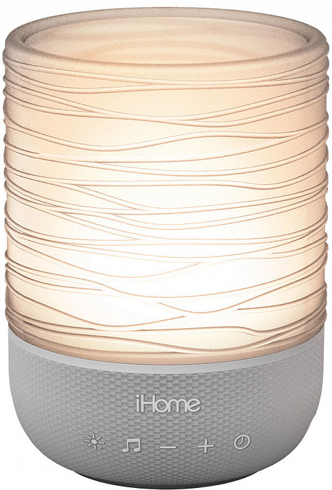 Лампа iHome Zenergy Meditative Light & Sound Therapy Candle iZM100GFTB (Silver) купить в интернет-магазине icover