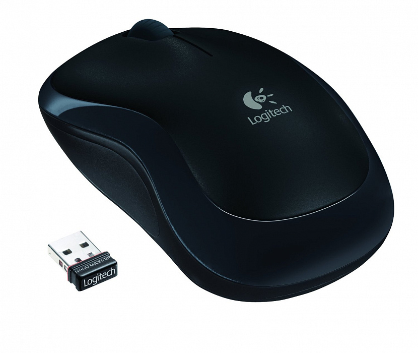 Logitech Wireless Mouse M175 (910-002778) - беспроводная мышь (Black) купить в интернет-магазине icover