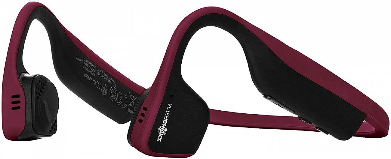 Беспроводные наушники Aftershokz Trekz Titanium AS600CR (Canyon Red) купить в интернет-магазине icover