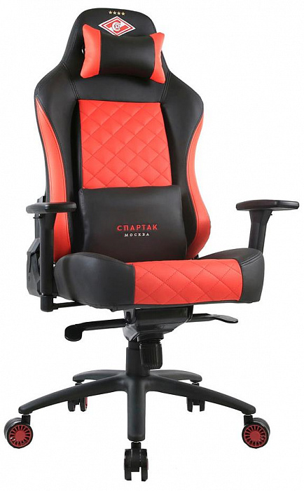 Кресло компьютерное игровое ZONE 51 Спартак Легенда (Black/Red) купить в интернет-магазине icover