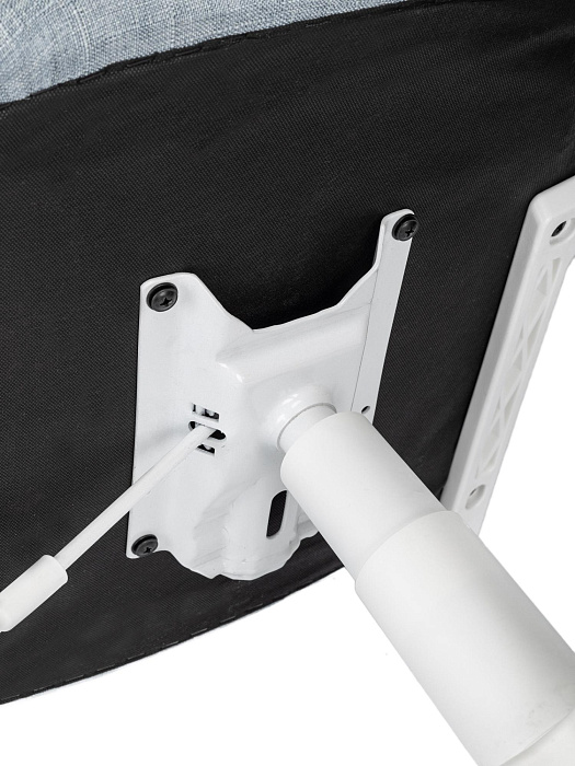 Кресло офисное Domfy DK X-ROOM сетка/ткань/пластик (White/Light Grey)  купить в интернет-магазине icover