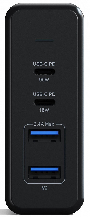 Сетевое зарядное устройство Satechi 108W Pro ST-TC108WM (Space Grey) купить в интернет-магазине icover
